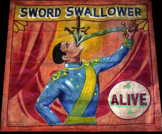 sword-swallower