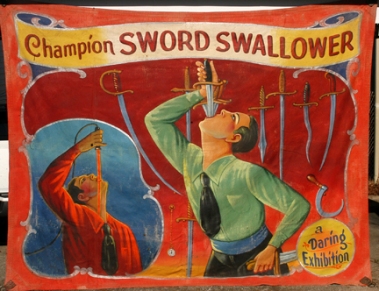 sword swallowing